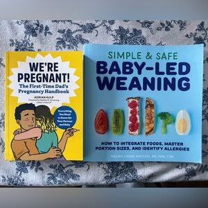 Pregnancy / Baby Books -Baby Led Weaning and First Time Dad’s Pregnancy Handbook